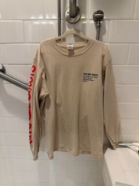 KANYE WEST “KIDS SEE GHOSTS”LONG SLEEVE TEE MENS SIZE SMALL